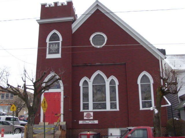 Beautiful Church Building For Sale In Mt.Carmel, PA $47,000