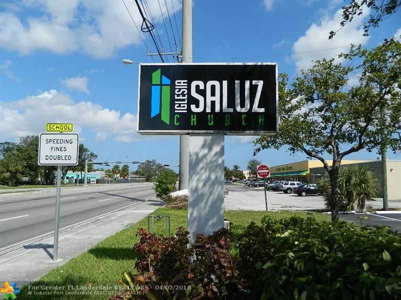Church For Sale on Oakland Park Blvd Broward County 875,000