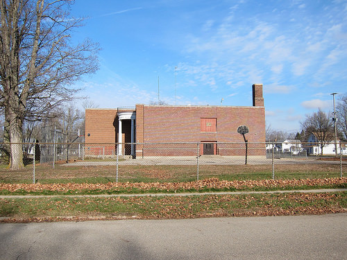 School Building on 2 acres in Nashville Michigan $89,000