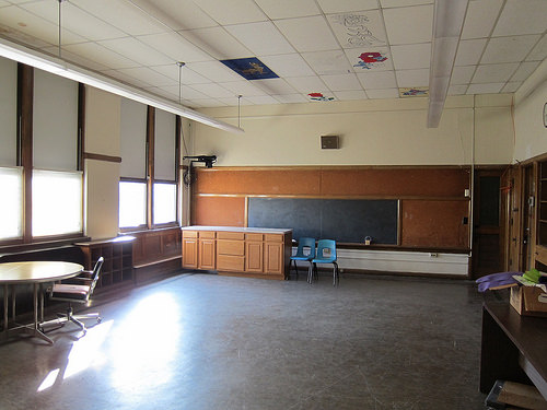 School Building on 2 acres in Nashville Michigan $89,000