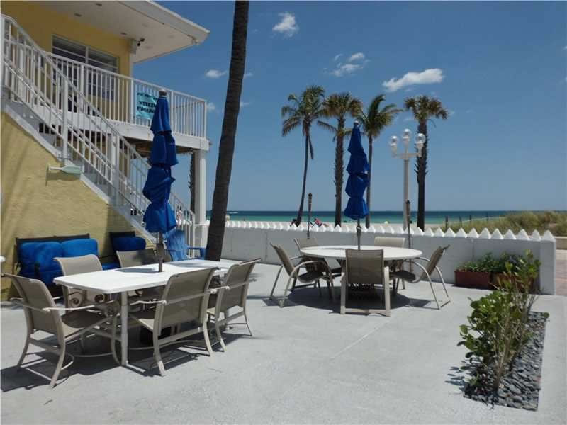 Beachfront Hotel For Sale - Hollywood Beach - 13 Units - $3,695,000