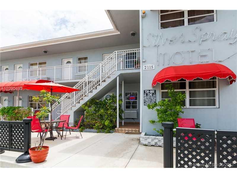 21 Unit Motel 1 block from Hollywood Beach and Boardwalk - $3,700,000