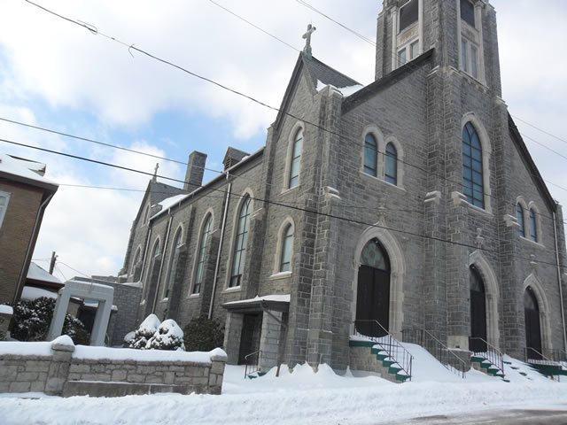 Large Stone Church In Hazelton, PA $249,000
